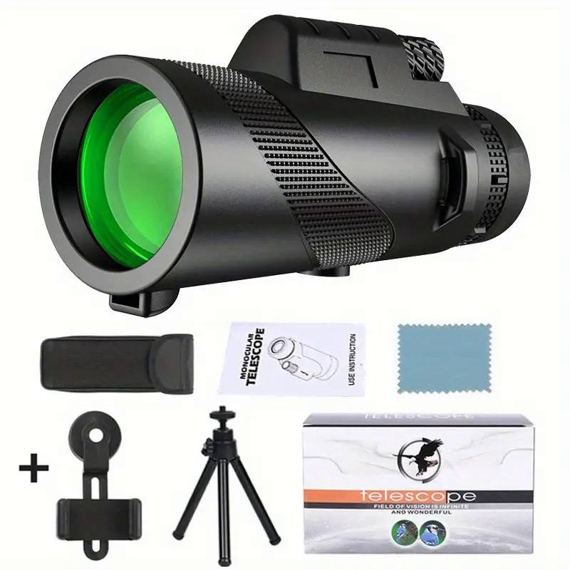 Telescopio Monocular Portátil con Visión Nocturna - Nitaria™