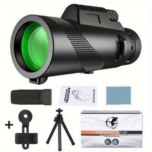 Telescopio Monocular Portátil con Visión Nocturna - Nitaria™