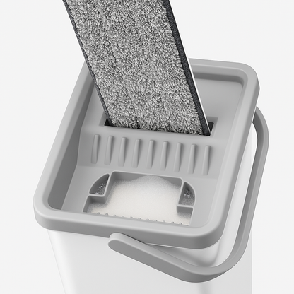HidraMop - Mopa Fregona 360º con cubo auto-escurrible