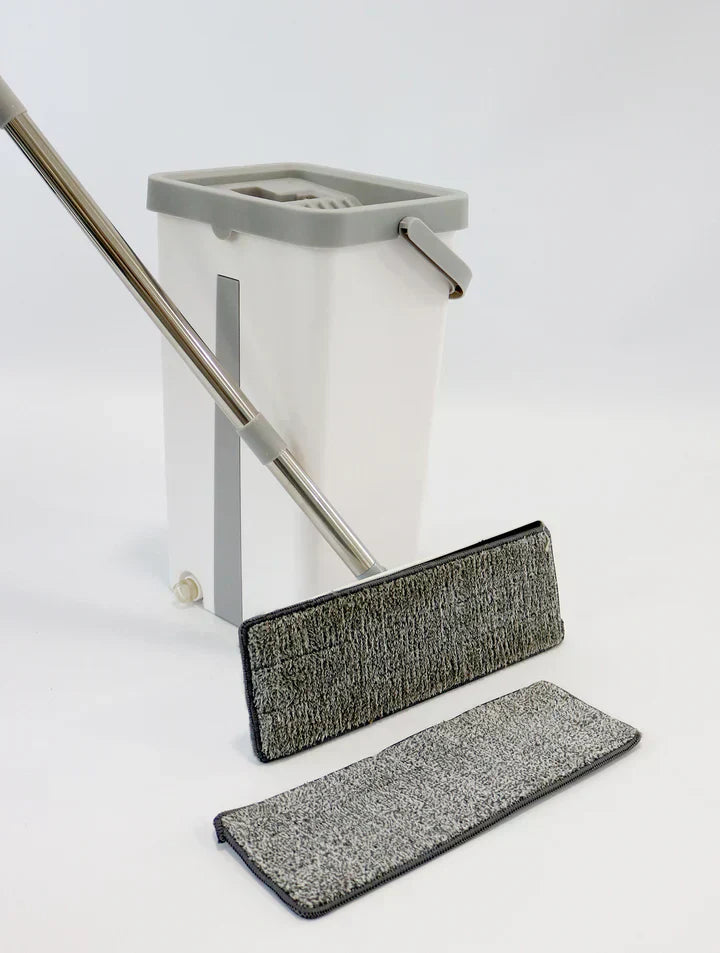 HidraMop - Mopa Fregona 360º con cubo auto-escurrible