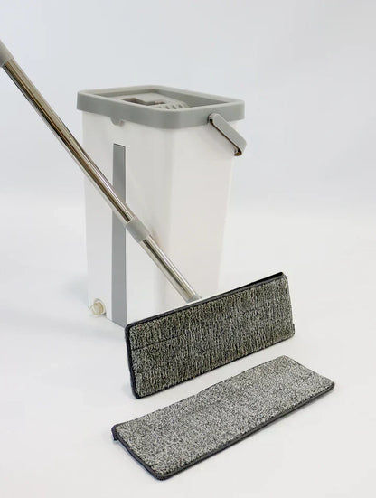 HidraMop - Mopa Fregona 360º con cubo auto-escurrible