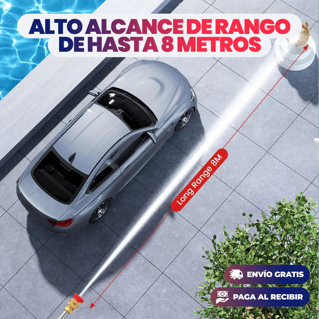 WaterNitaria™ - Gran poder de limpieza sin esfuerzo ni cables