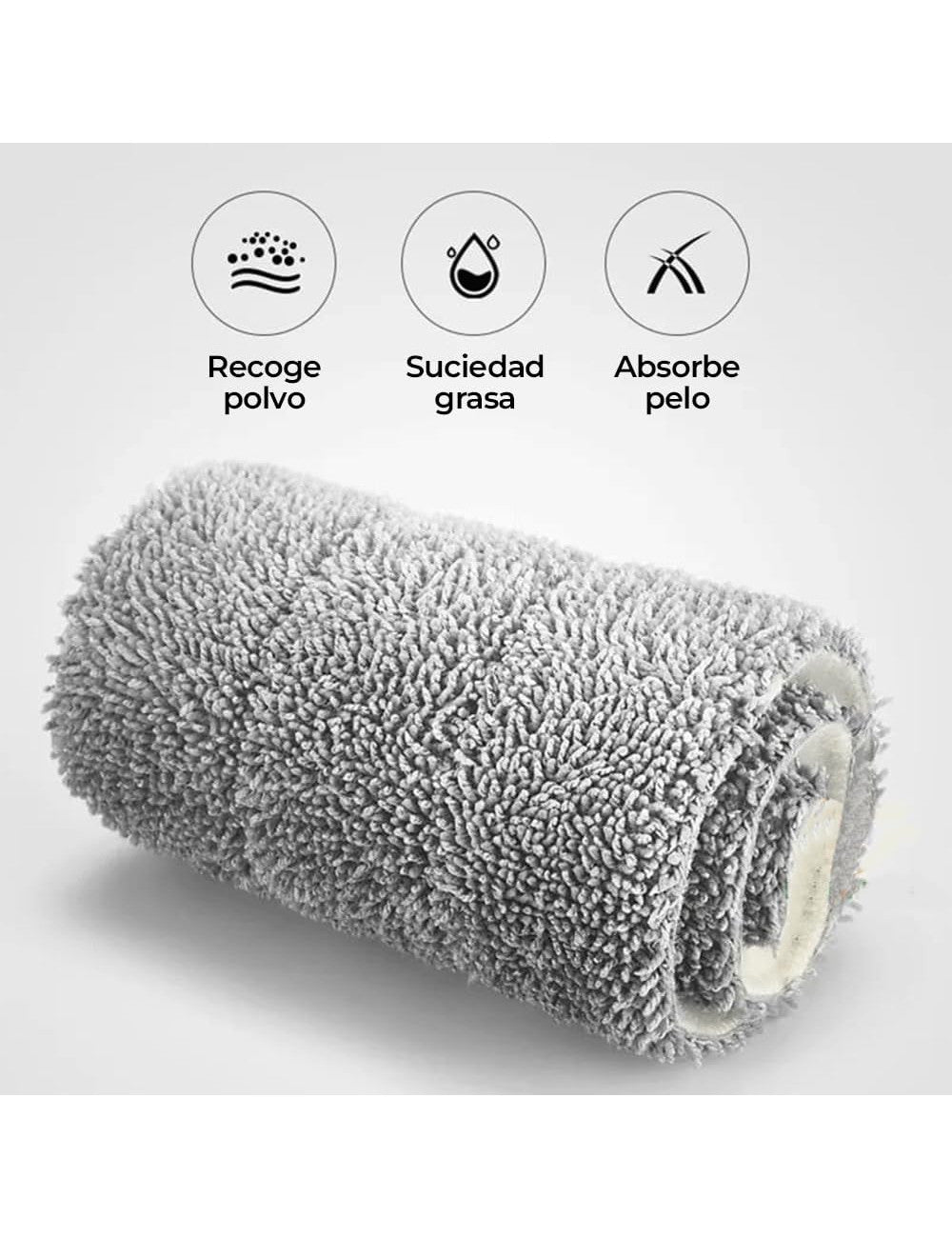 HidraMop - Mopa Fregona 360º con cubo auto-escurrible